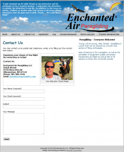 Enchanted Air Contact